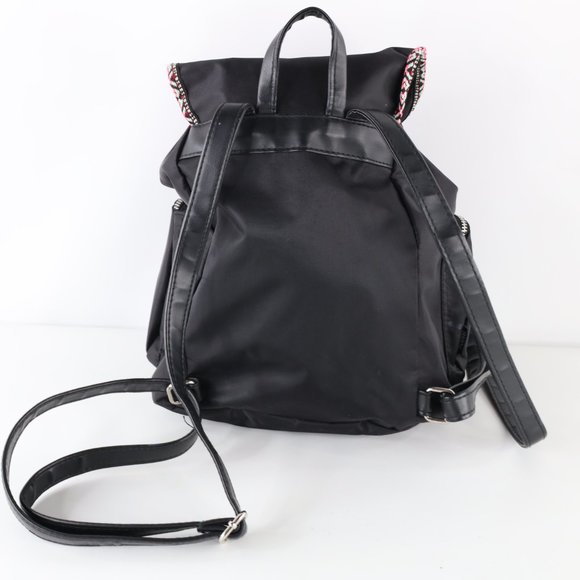 Vtg 90s Streetwear Southwestern Trim Multipocket Cinch Mini Rucksack Backpack main image 6